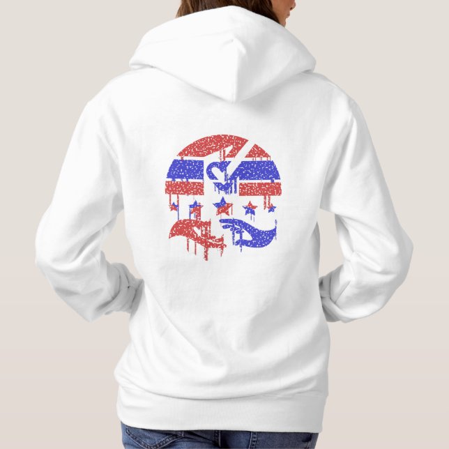 Hands of Unity Hoodie (Back)