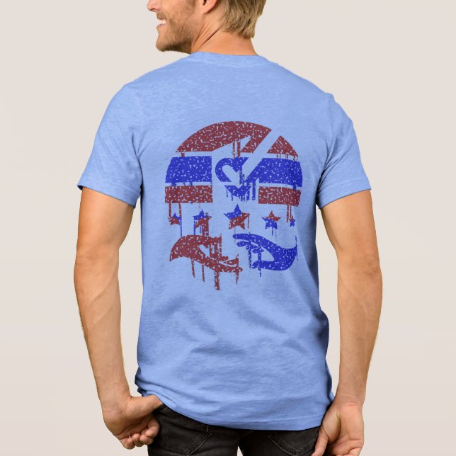 Hands of Unity Tri-Blend Shirt (Back)