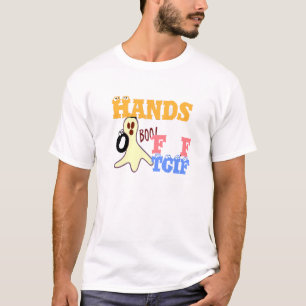 Hands Off Basic T-Shirt Template