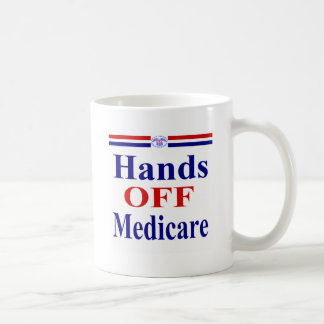 Hands Off Medicare Coffee Mug