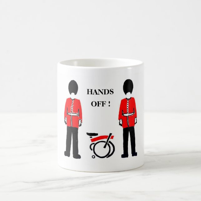 Hands Off My Brompton Coffee Mug (Center)