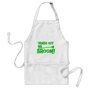 Hands Off My Broom Standard Apron