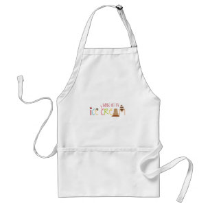 Hands Off My Ice Cream Standard Apron