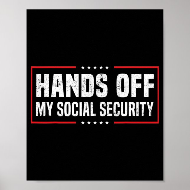 Hands Off My Social Security  Poster (Front)