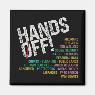 Hands Off Our Freedoms Protect What Problems Magnet