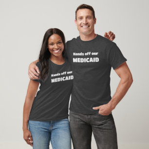 Hands Off Our Medicaid Men's T-Shirt