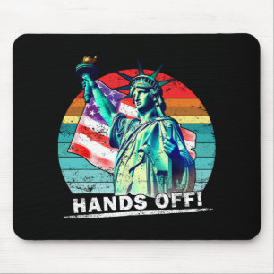 Hands Off Protest Social Security And Medicare Pro Mouse Pad