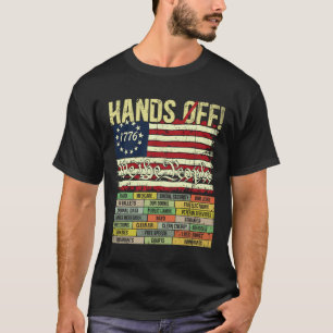 Hands Off Protest Social Security And Medicare Pro T-Shirt