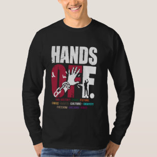Hands Off Protest Social Security And Medicare Pro T-Shirt