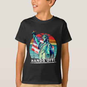 Hands Off Protest Social Security And Medicare Pro T-Shirt
