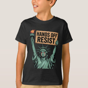 Hands Off Protest Social Security Medicare Protest T-Shirt