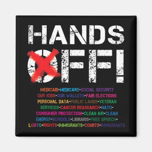 Hands Off Protest T-shirt3.png Magnet