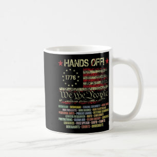 Hands Off Shirt Protest Men Women T-shirt.png Coffee Mug
