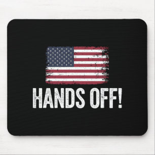 Hands Off Social Security And Medicare Protest T-s Mouse Pad