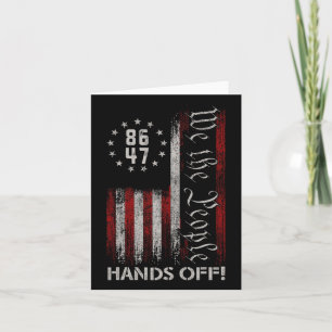 Hands Off Social Security Medicare Medicaid Protes Card