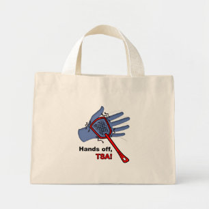 Hands Off, TSA! Tiny Tote Bag