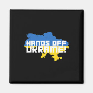 Hands Off Ukraine Putin Protest Russia Stand With Magnet