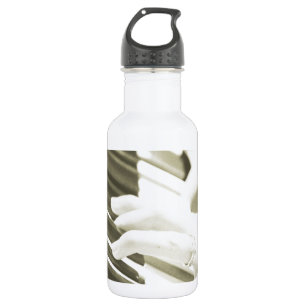 hands playing the piano photograph sepia 532 ml water bottle