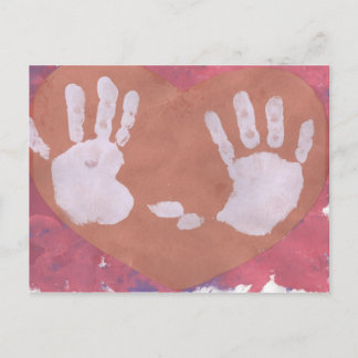 hands postcard