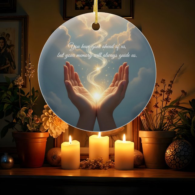 Hands Set the Soul Free, peace, sympathy  Ceramic Ornament (Creator Uploaded)