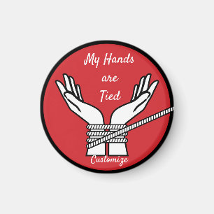 Hands Tied Thunder_Cove Magnet