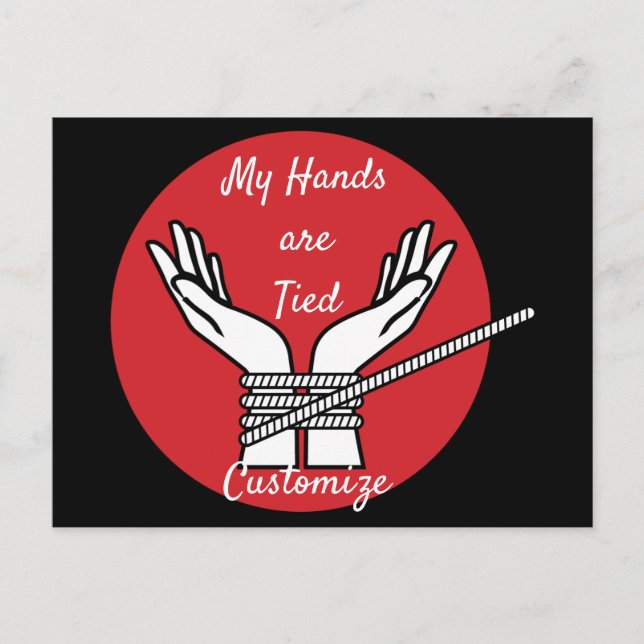 Hands Tied Thunder_Cove  Postcard (Front)