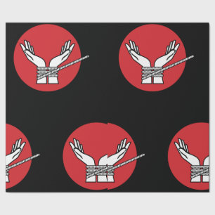 Hands Tied Thunder_Cove  Wrapping Paper