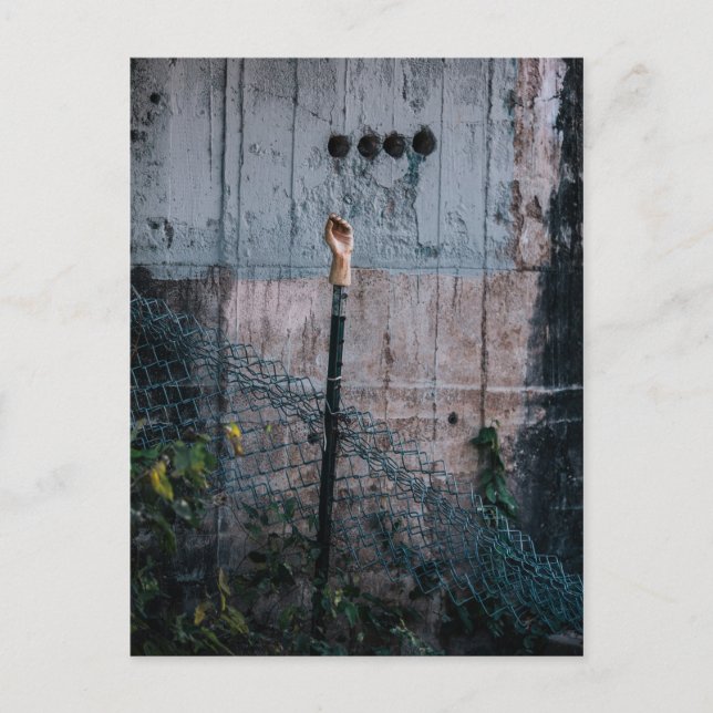 Hands Up Postcard (Front)