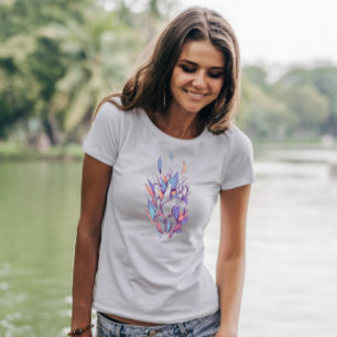Hands With Colour Leaves T-Shirt