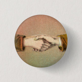 Handshake 1 Inch Round Button