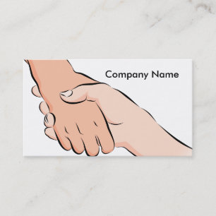 Handshake Hands Business Card
