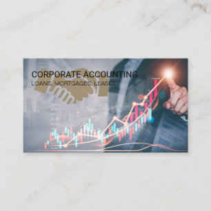 Handshake Icon   Stock Market   Business Man Business Card