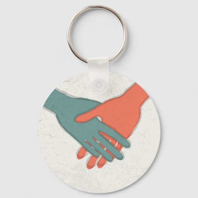 Handshake Keychain (Front)