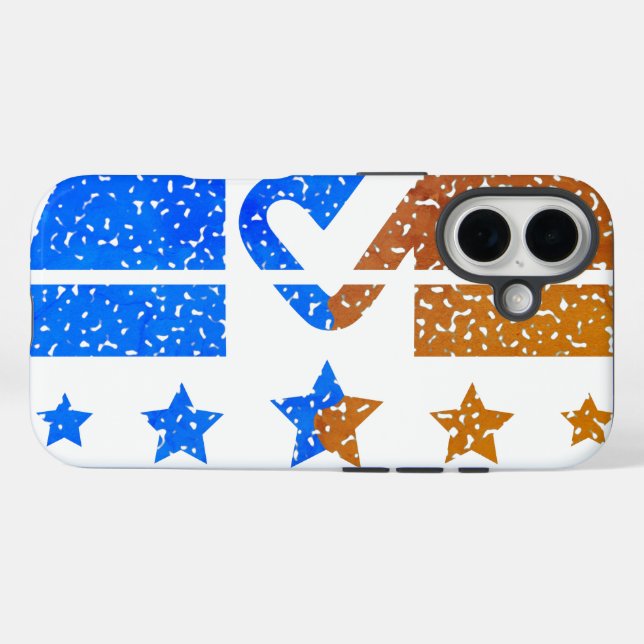 Handshake of national duty Case-Mate iPhone case (Back (Horizontal))