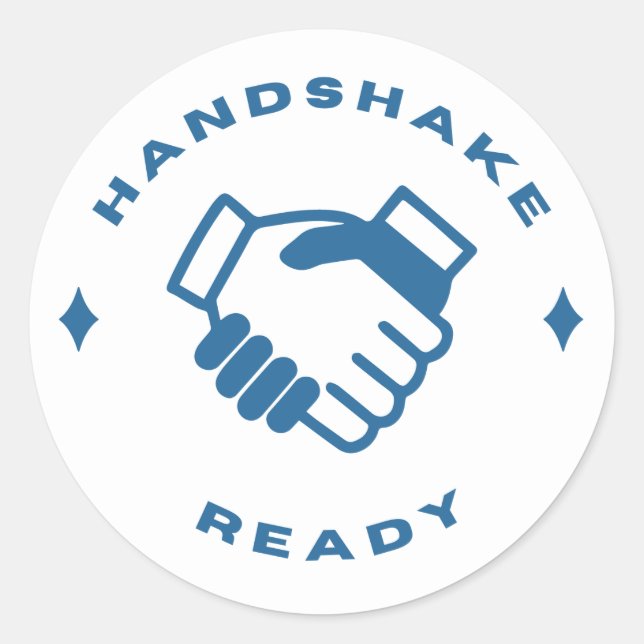 Handshake Ready sticker (Front)