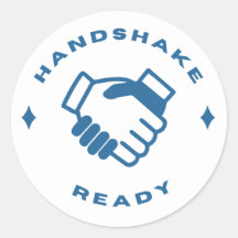 Handshake Ready sticker