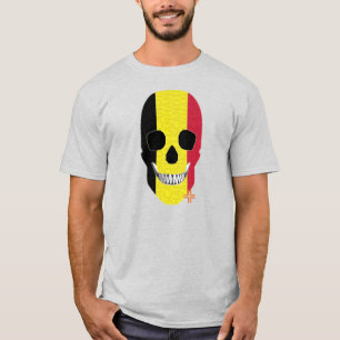 HANDSKULL Belgium t-shirt basic   B2