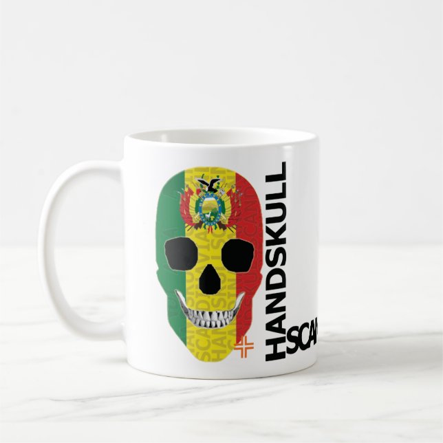 HANDSKULL Bolivia Classic Mug   O4 (Left)