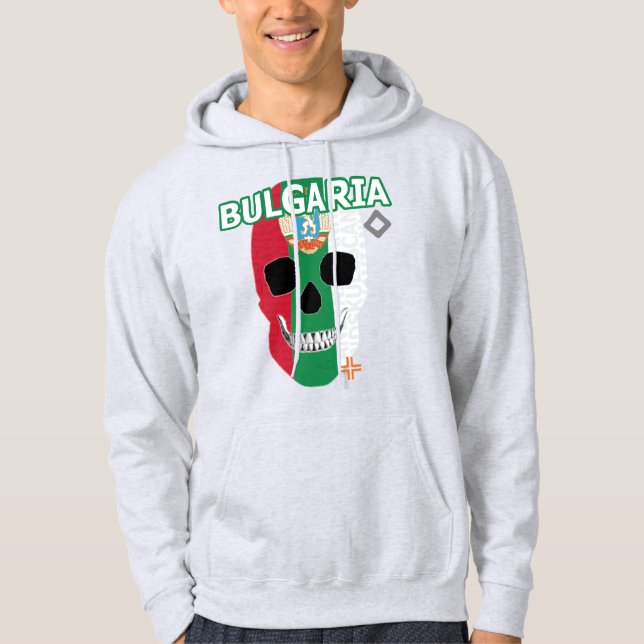 HANDSKULL Bulgaria Hooded Sweatshirt B2 (Front)