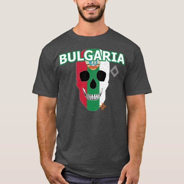 HANDSKULL Bulgaria t-basic B2 shirt (Front)