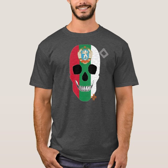 HANDSKULL Bulgaria t-shirt basic B2 (Front)