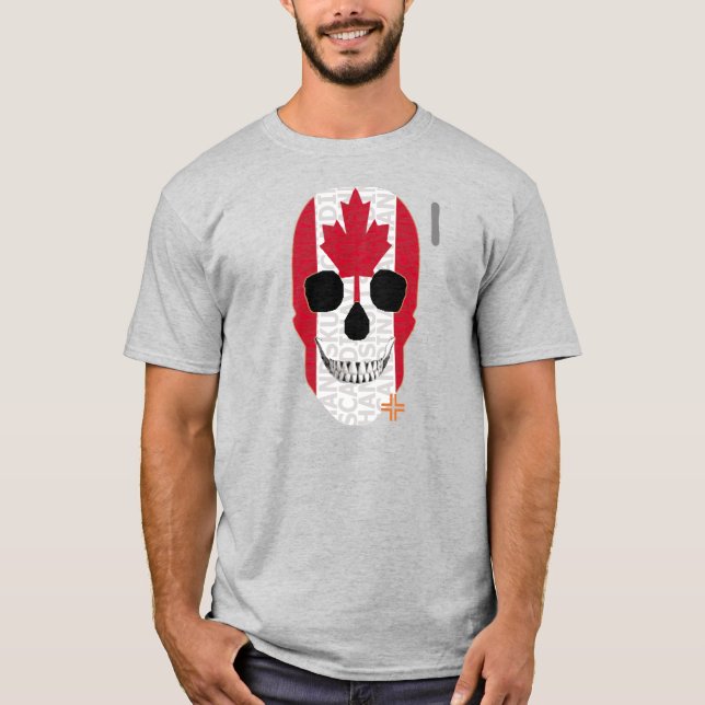 HANDSKULL Canada t-shirt basic B2 (Front)