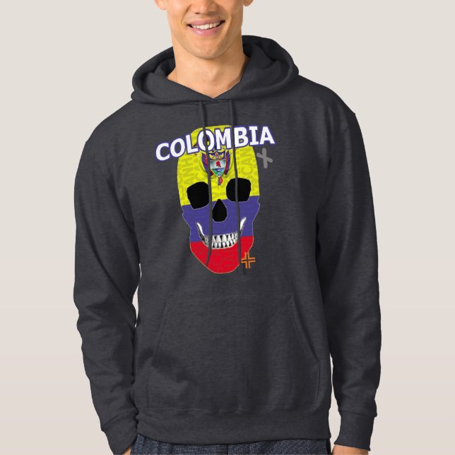 HANDSKULL Colombia Hooded Sweatshirt B2 (Front)