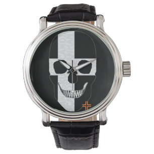 HANDSKULL Cornwall watch mens leather  B2