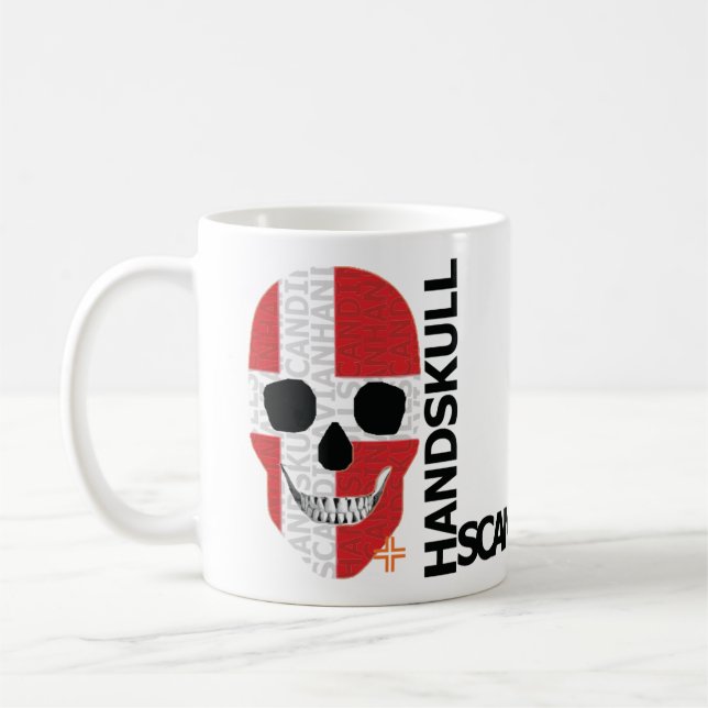 HANDSKULL Denmark Classic Mug   O4 (Left)