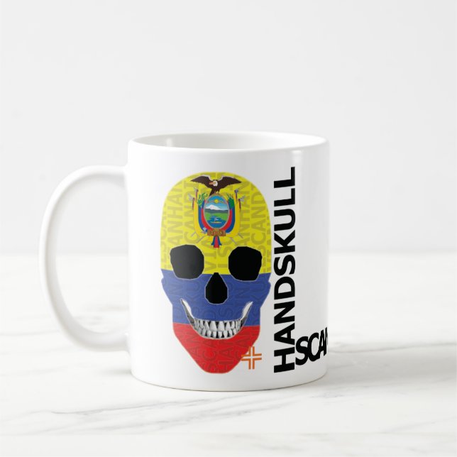 HANDSKULL Ecuador Classic Mug   O4 (Left)