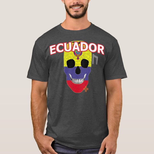 HANDSKULL Ecuador t-shirt basic B2 (Front)