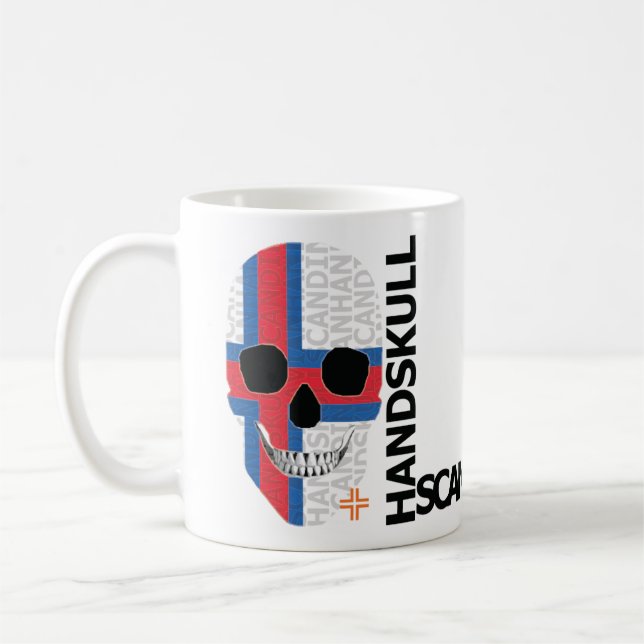 HANDSKULL Faroe Islands Classic Mug   O4 (Left)