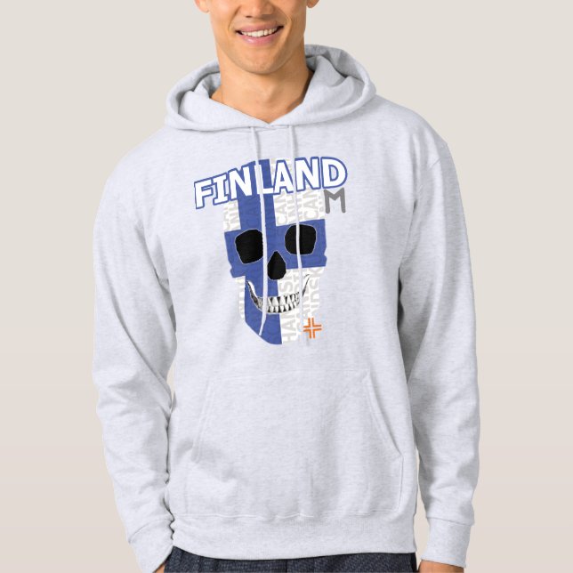HANDSKULL Finland Hooded Sweatshirt B2 (Front)
