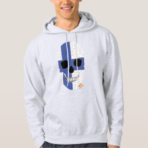 HANDSKULL Finland Hooded Sweatshirt   B2